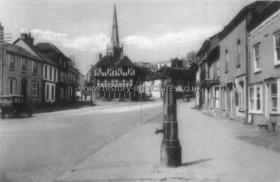 Town Street, Thaxted, Essex. c.1920's